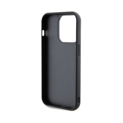 Guess Disco Metal Script - Dėklas iPhone 14 Pro Max (juodas)
