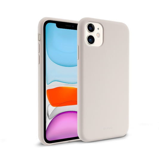 Crong Color Cover - dėklas iPhone 11 (akmens smėlio spalvos)