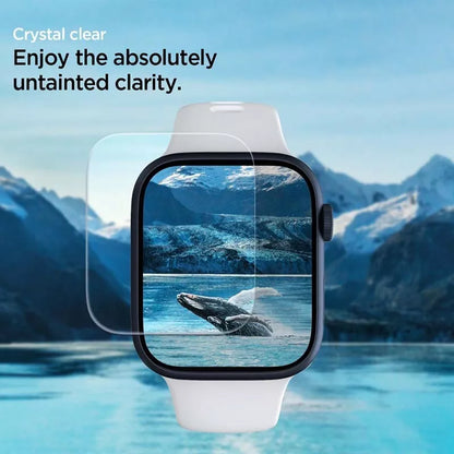 Spigen Neo Flex – folija, skirta Apple Watch 8/7/6/5/4/SE (45–44 mm) (3 vnt.)