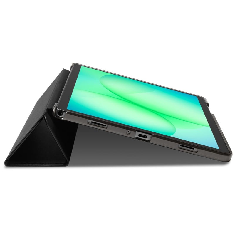 Spigen Smart Fold – dėklas, skirtas Samsung Galaxy Tab A11+ / A9+ (juodos spalvos)
