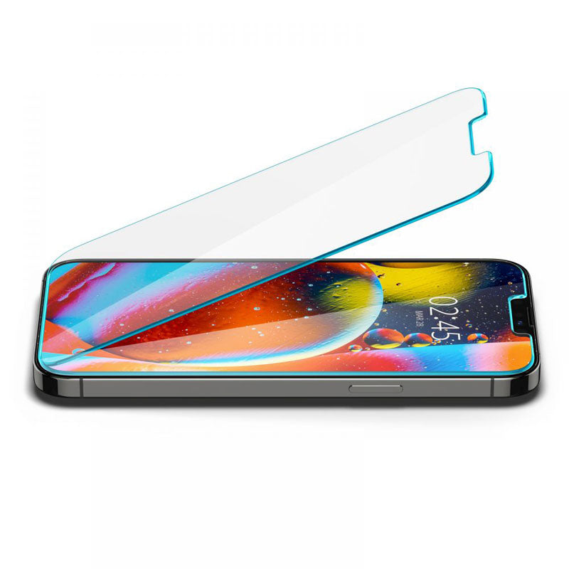 Spigen Glas.TR Slim – Grūdintas stiklas, skirtas iPhone 17e / 16e / 14 / 13 / 13 Pro