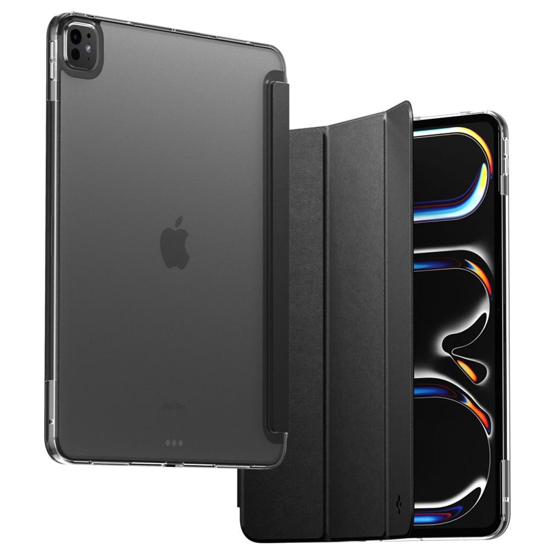 Spigen Liquid Air Folio – Dėklas iPad Pro 13 (M5, 2025 / M4, 2024) (Juodas)