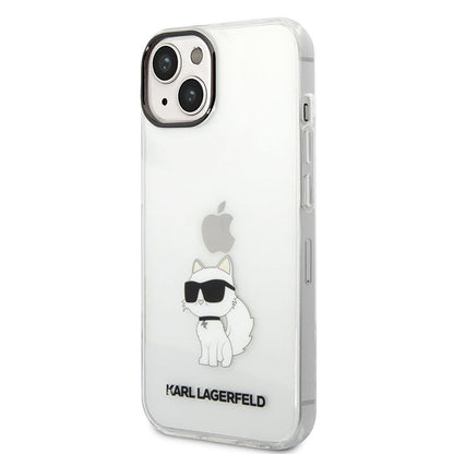 Karl Lagerfeld IML NFT Choupette – Dėklas iPhone 14 Plus (skaidrus)