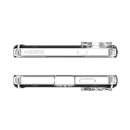 Spigen Ultra Hybrid Mag MagSafe - dėklas, skirtas Samsung Galaxy S25 Edge (skaidrus / baltas)