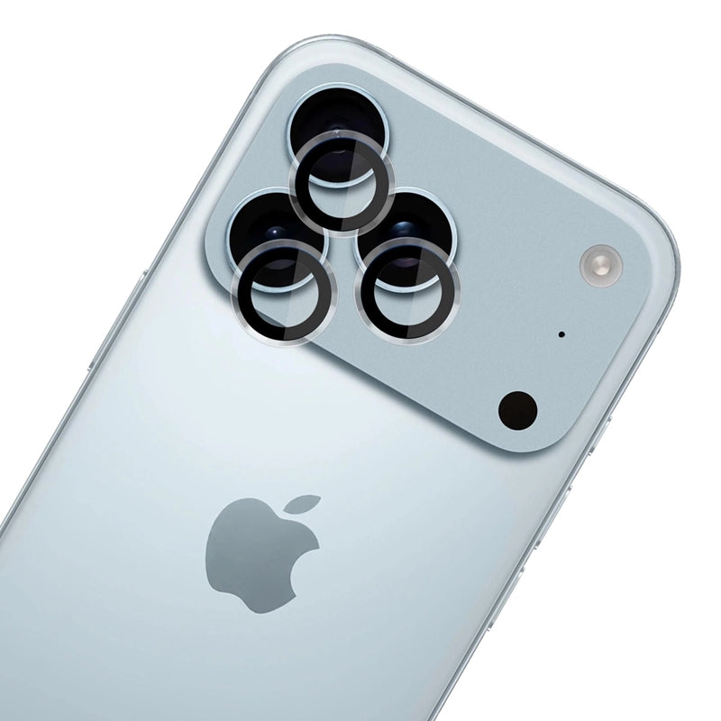 3mk Objektyvo apsauga Pro – Kameros objektyvo stiklas, skirtas iPhone 17 Pro / iPhone 17 Pro Max (Skaidrus)
