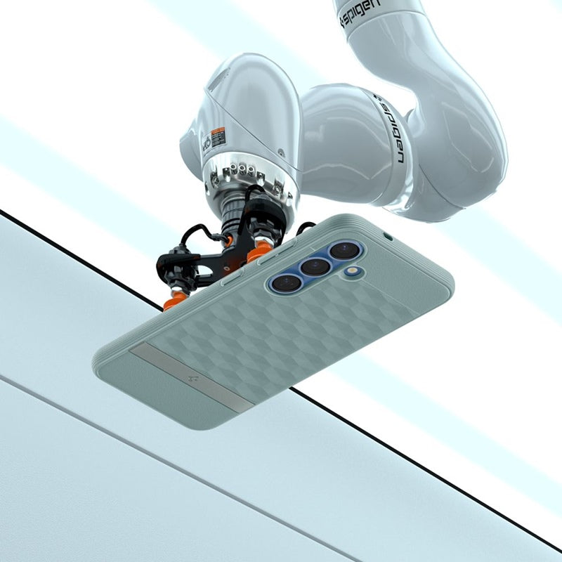 Spigen Parallax Mag MagSafe – Dėklas Samsung Galaxy S25+ (Sage Green)