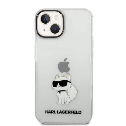 Karl Lagerfeld IML NFT Choupette – Dėklas iPhone 14 Plus (skaidrus)