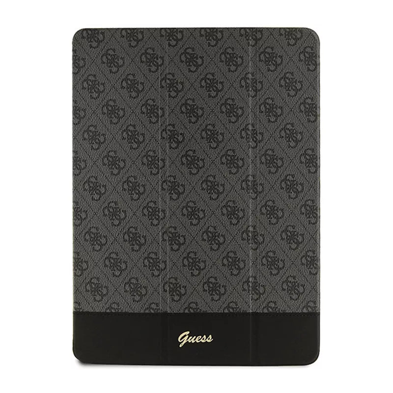 Guess 4G Stripe Allover - dėklas, skirtas iPad Pro 12.9 colių (2022-2020) (juodas)