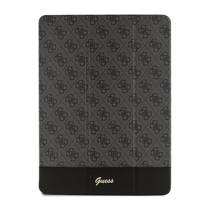 Guess 4G Stripe Allover - dėklas, skirtas iPad Pro 12.9 colių (2022-2020) (juodas)