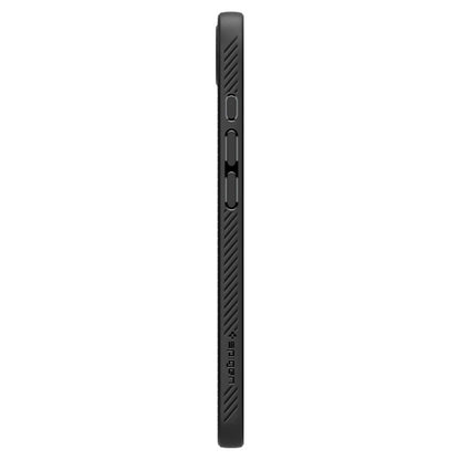 Spigen Liquid Air dėklas iPhone 17e / 16e (Matinis juodas)