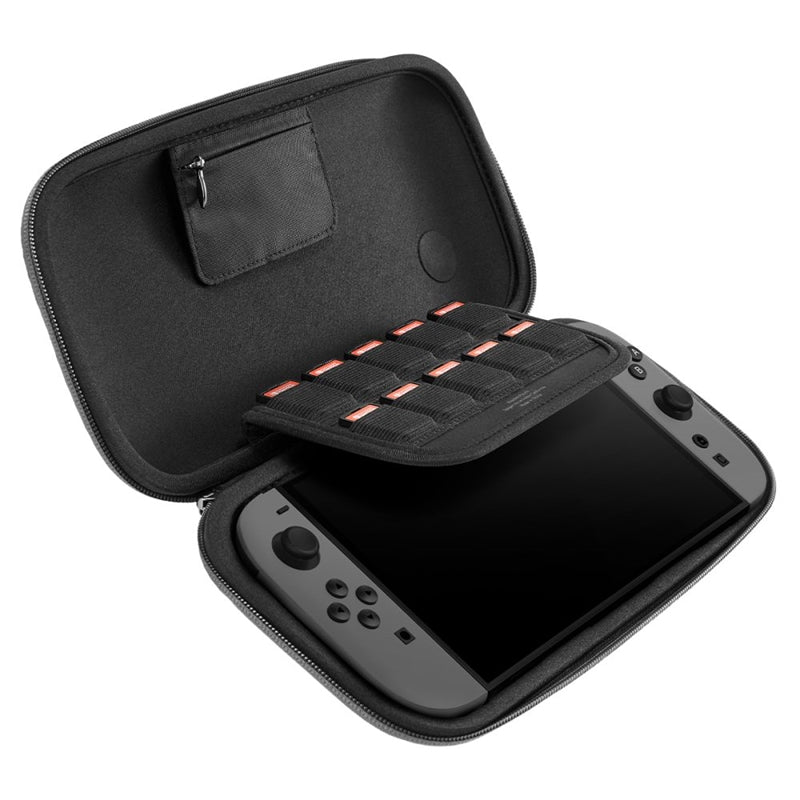 Spigen Klasden Pouch – dėklas Nintendo Switch 2 (Anglies pilka)
