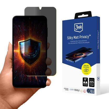 3mk Silky Matt Privacy – matinė privatumo plėvelė, skirta Samsung Galaxy A16 4G/5G