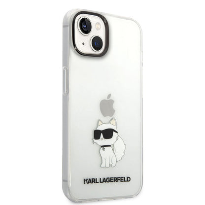 Karl Lagerfeld IML NFT Choupette – Dėklas iPhone 14 Plus (skaidrus)
