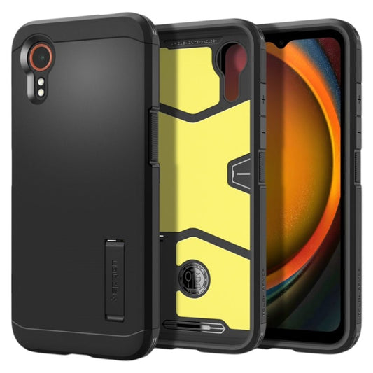 Spigen Tough Armor – dėklas, skirtas „Samsung Galaxy XCover 7 Pro“ (juodas)