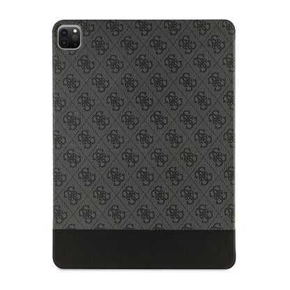 Guess 4G Stripe Allover - dėklas, skirtas iPad Pro 12.9 colių (2022-2020) (juodas)