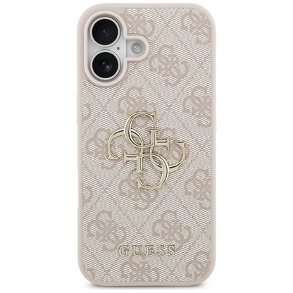Guess 4G Big Logo dėklas iPhone 17 (rožinis)