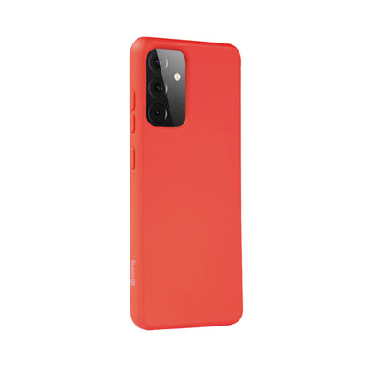 Crong Color Cover – dėklas, skirtas Samsung Galaxy A72 (raudonas)