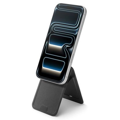 Spigen S314-3 Slim Fold Tripod MagSafe – magnetinė piniginė su stovo funkcija (juoda)