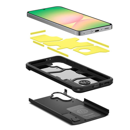 Spigen Tough Armor – dėklas, skirtas „Samsung Galaxy A56 5G“ (juodas)