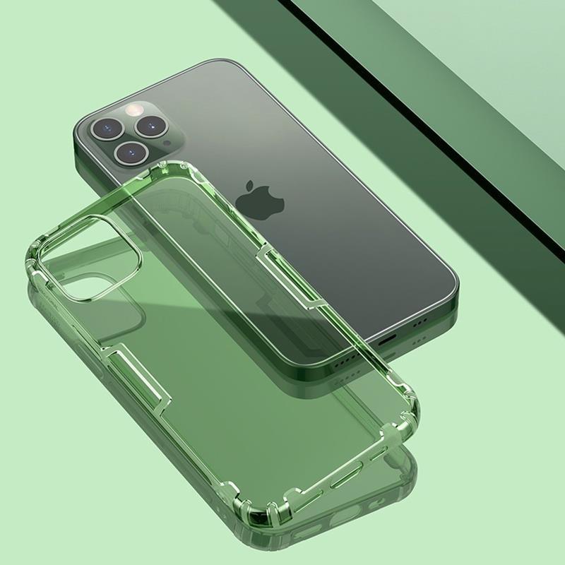 Nillkin Nature TPU dėklas – dėklas skirtas Apple iPhone 12 Pro Max (Tamsiai žalia)