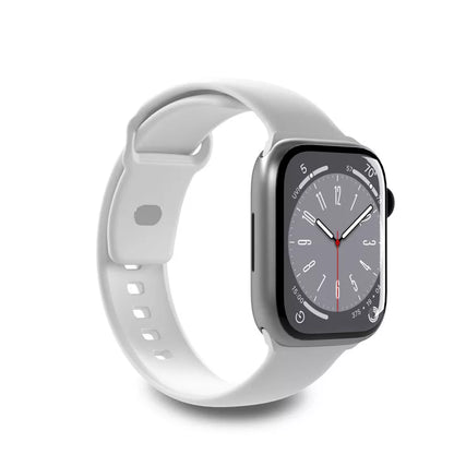 PURO ICON – Elastingas dirželis „Apple Watch“ 44/45/46/49 mm (S/M ir M/L) (baltas)