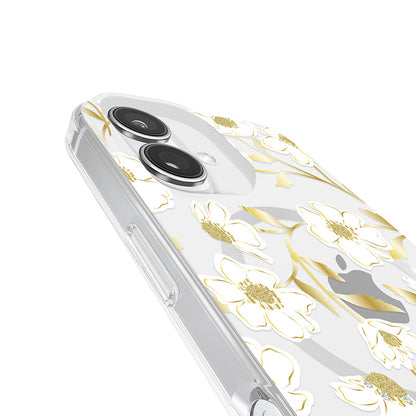 Kate Spade New York Protective Gems MagSafe – dėklas, skirtas „iPhone 16“ (Sunshine Floral)