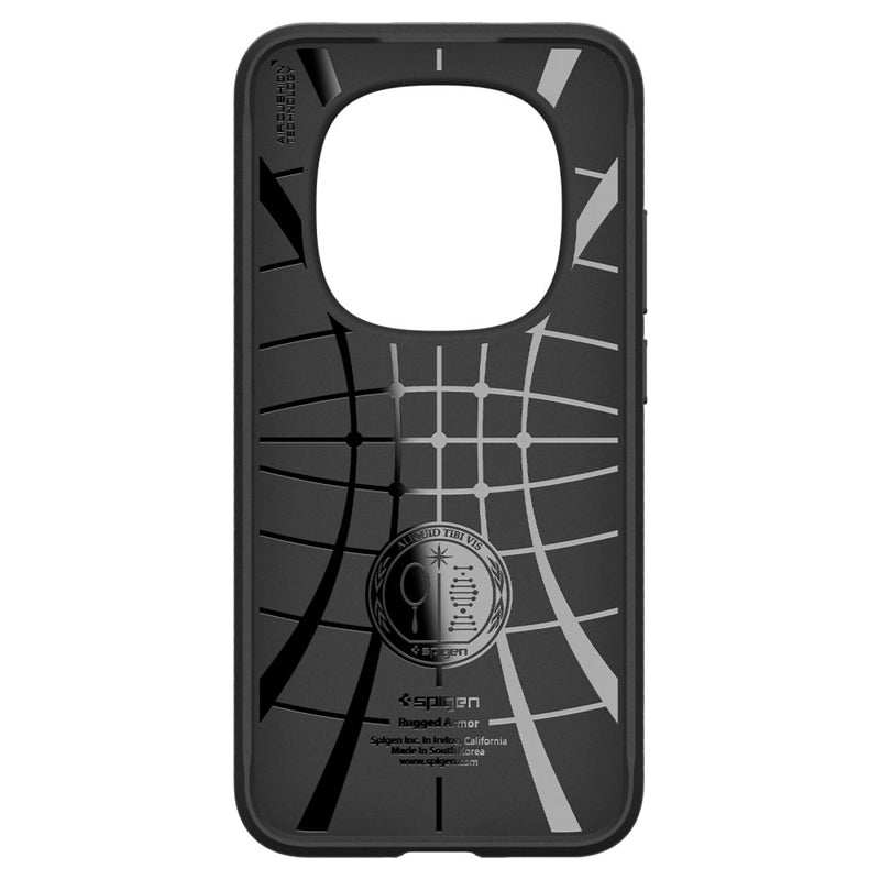 Spigen Rugged Armor - Dėklas Xiaomi Redmi Note 15 Pro 5G (Matinis juodas)