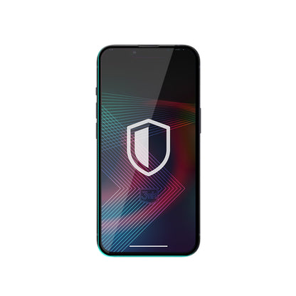 3mk HardGlass Max Lite - grūdintas stiklas, skirtas iPhone 14 / iPhone 13 / iPhone 13 Pro (juoda)