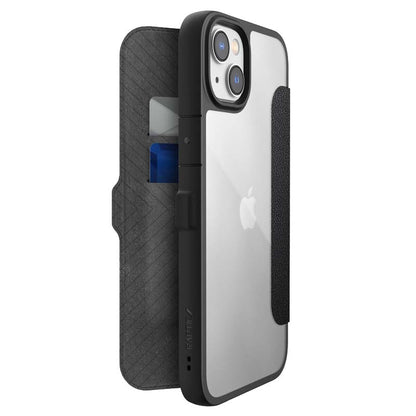 X-Doria Raptic Urban Folio - atveriamas dėklas iPhone 14 Plus (juodas)