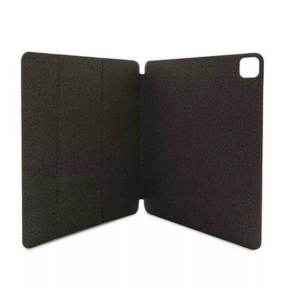 Guess 4G Stripe Allover - dėklas, skirtas iPad Pro 12.9 colių (2022-2020) (juodas)