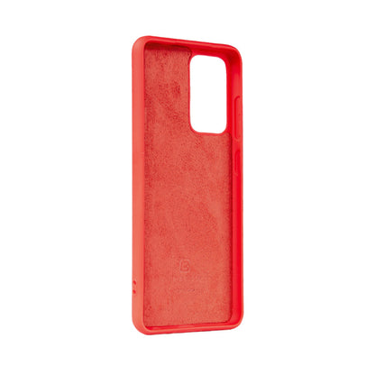 Crong Color Cover – dėklas, skirtas Samsung Galaxy A72 (raudonas)