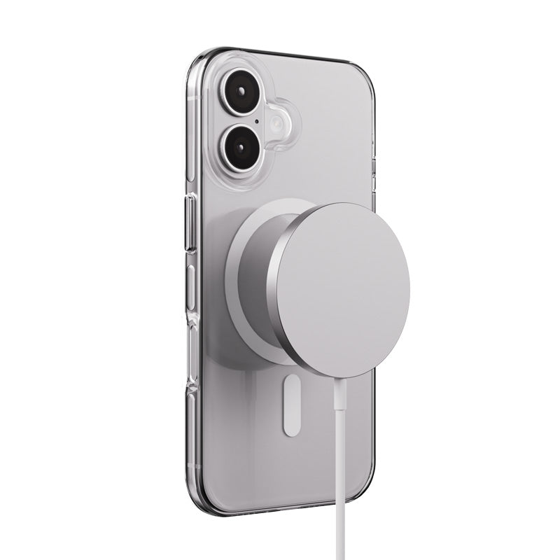 Crong Clear MAG Pro - iPhone 16 MagSafe dėklas (Skaidrus)