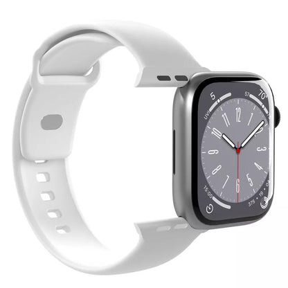 PURO ICON – Elastingas dirželis „Apple Watch“ 44/45/46/49 mm (S/M ir M/L) (baltas)