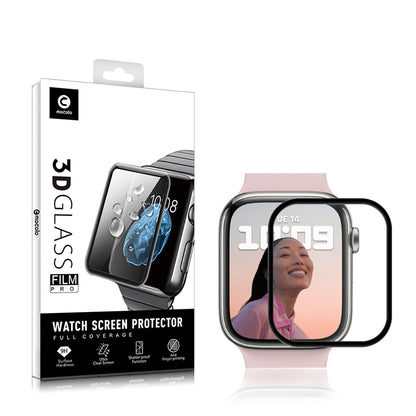 Mocolo 3D Glass Full Glue – Apsauginis stiklas, skirtas Apple Watch 7/8 41 mm ekranui