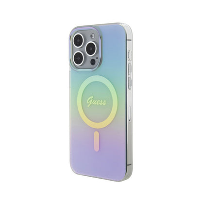 Guess IML Iridescent MagSafe - iPhone 15 Pro Max dėklas (turkio)