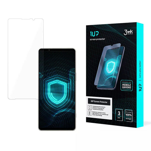 3mk 1UP – Apsauginė plėvelė, skirta „Sony Xperia 1 VI“ (3 vnt.)