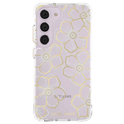Case-Mate Floral Gems – Dėklas Samsung Galaxy S23+ (Skaidrus)