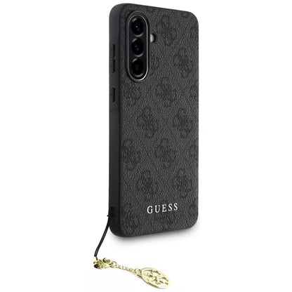 Guess 4G Charms kolekcija – dėklas, skirtas „Samsung Galaxy A56 5G“ (juodas)