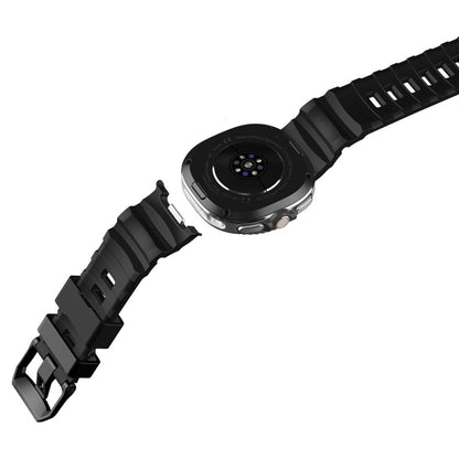 Spigen WBS2 - Dirželis Samsung Galaxy Watch 8 / 8 Classic 40 / 44 / 46 mm (Juodas)