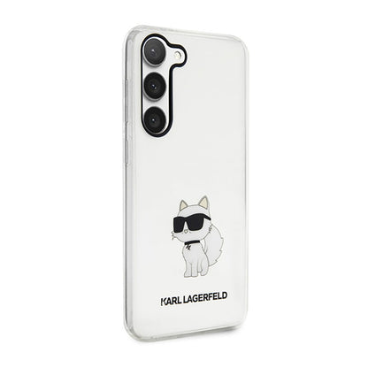 Karl Lagerfeld IML NFT Choupette – dėklas, skirtas Samsung Galaxy S23 (skaidrus)