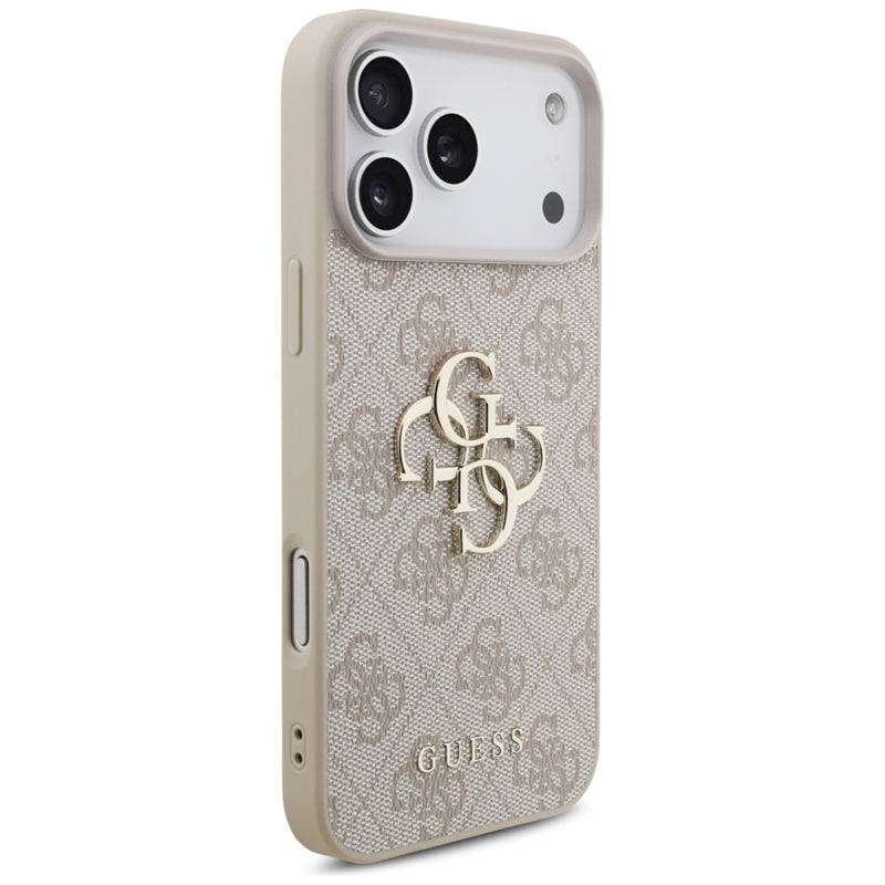 Guess 4G Big Logo – Dėklas iPhone 17 Pro Max (rožinis)