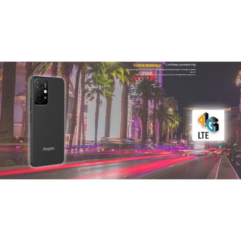 Energizer Ultimate U652S – Išmanusis telefonas 2 GB RAM 64 GB 6,51 colio 4G LTE su dviguba SIM kortele, ES (juodas)