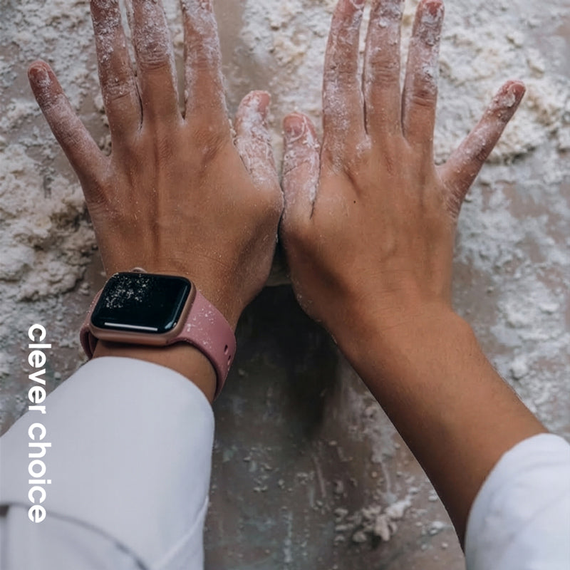 Crong Liquid - Apple Watch apyrankė 38/40/41/42 mm (dusty pink)