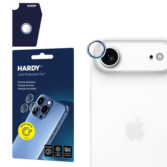 3mk HARDY Pro objektyvo apsauginis stiklas iPhone Air (Rainbow)