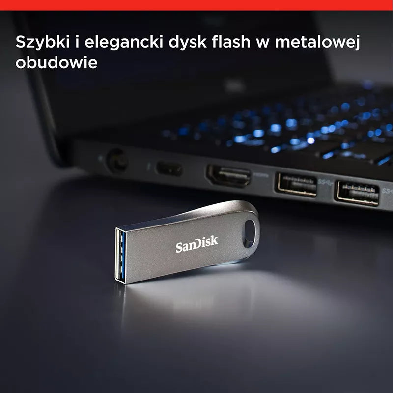 SanDisk Ultra Luxe - USB 3.1 „flash drive“ 64 GB, 150 MB/s