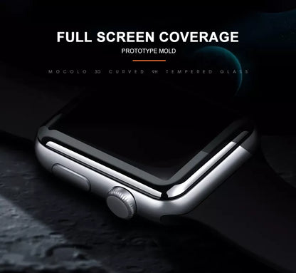 Mocolo 3D Glass Full Glue – Apsauginis stiklas, skirtas Apple Watch 7/8 41 mm ekranui