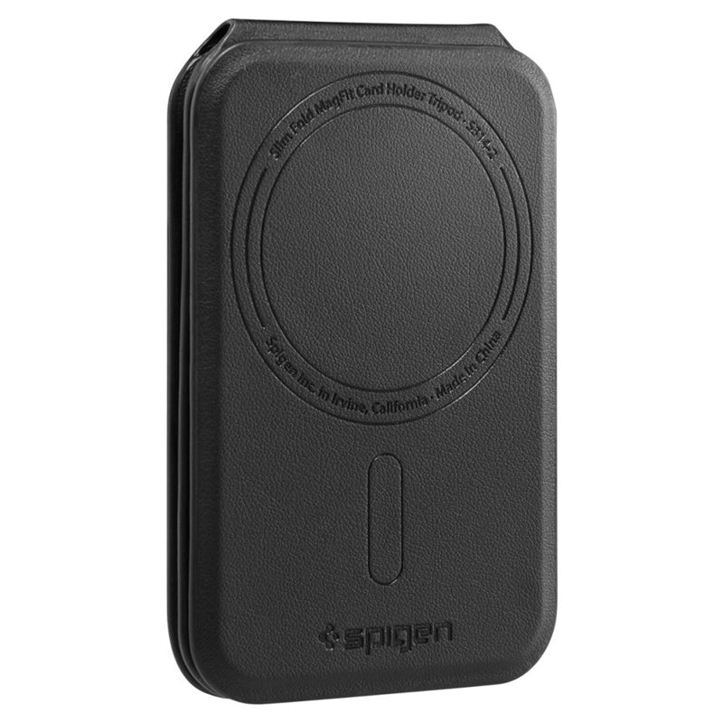 Spigen S314-2 Slim Fold Tripod MagSafe - Magnetinė piniginė su stovo funkcija (juoda)