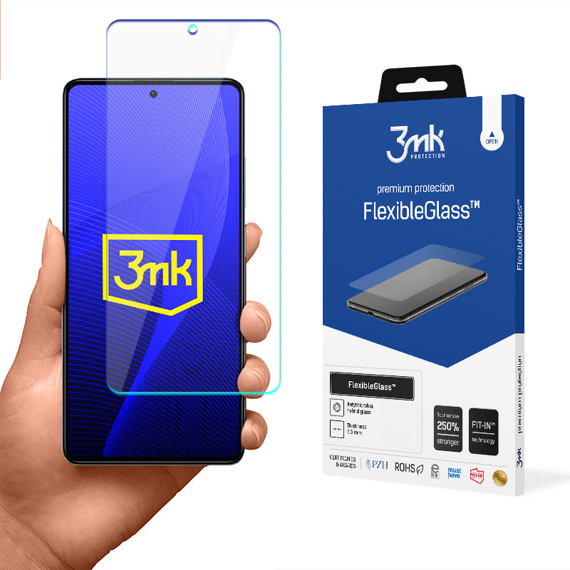 3mk FlexibleGlass - Hibridinis stiklas, skirtas Xiaomi Redmi Note 12 4G