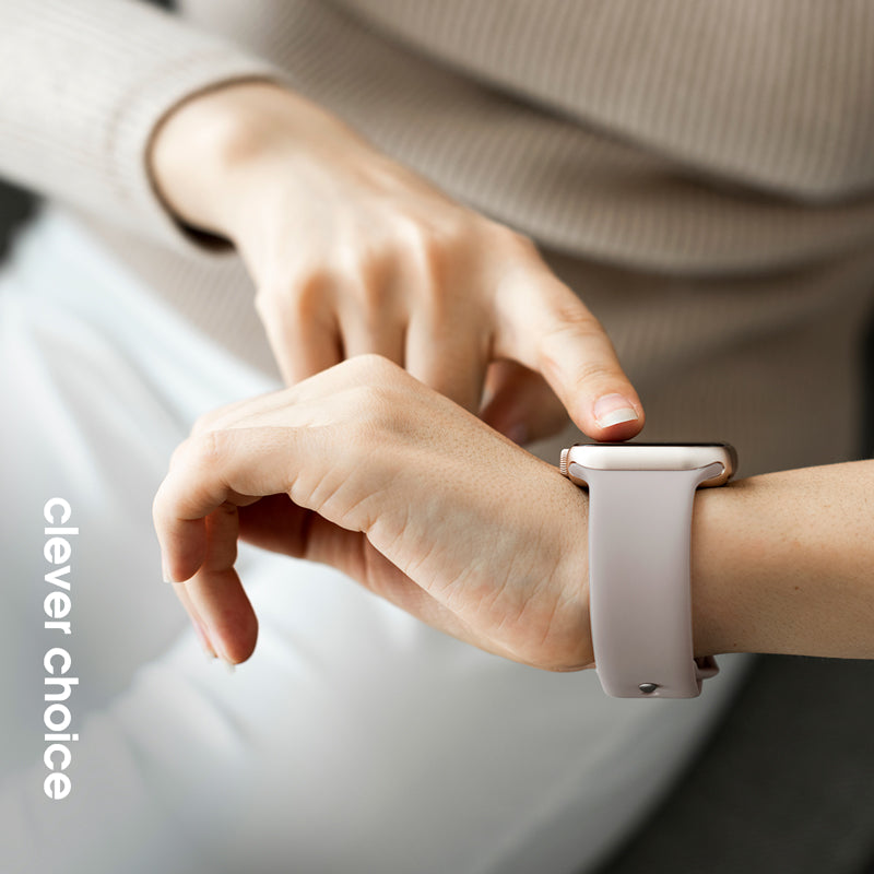 Crong Liquid – Apple Watch apyrankė 38/40/41/42 mm (žalia)