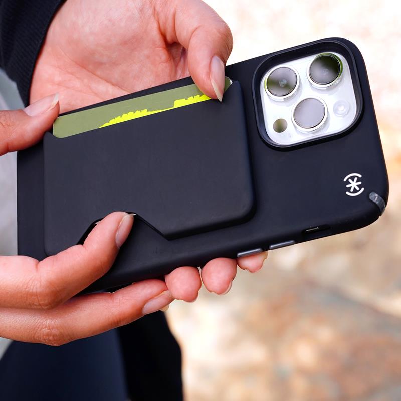 Speck ClickLock Wallet For MagSafe – Magnetinė MagSafe piniginė (juoda)